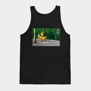 Large wooden mushrooms Tank Top